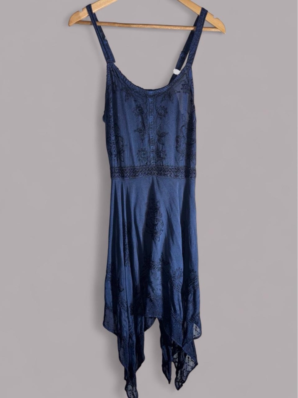 VTG My Choice Dress Fairycore Whimsigoth Boho Festival Flowy Asymmetrical